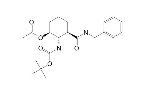 N-BENZYL-[(ANTI)-(ANTI)-3-ACETOXY-2-TERT.-BUTOXYCARBONYLAMINO-CYCLOHEXANE-1-CARBOXYL]-AMIDE