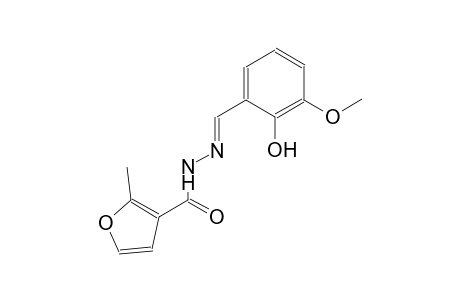 N'-[(E)-(2-hydroxy-3-methoxyphenyl)methylidene]-2-methyl-3-furohydrazide