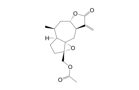 15-ACETOXY-OL-GUAIAN-4,5-EPOXY-11(12)-EN-12,8-OLIDE