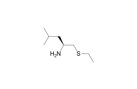 (S)-2-Amino-1-(ethylsulfanyl)-4-methylpentane
