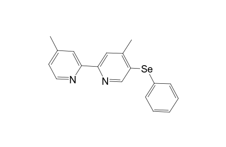 4,4'-Dimethyl-5-phenylseleno-2,2'-bipyridyl