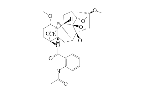 N-DEETHYL-N-ACETYL-LAPPACONITINE