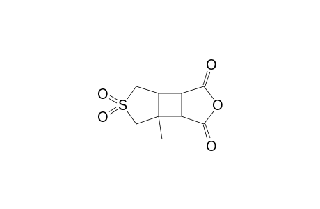 1-Methyl-3,5-dioxo-4-oxa-9-thiatricyclo[5.3.0.0(2,6)]decane 9,9-dioxide