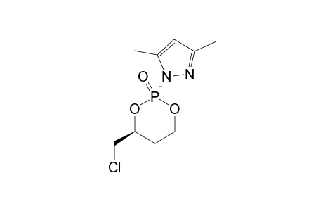 TRANS-2-(2,4-DIMETHYLPYRAZOL-1-YL)-2-OXO-4-CHLOROMETHYL-1,3,2-DIOXAPHOSPHORINANE