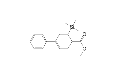 Methyl 4-phenyl-6-(trimethylsilyl)-3-cyclohexene-1-carboxylate