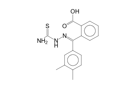 2-(3,4-Dimethyl-.alpha.-thiosemicarbazonobenzyl)benzoic acid