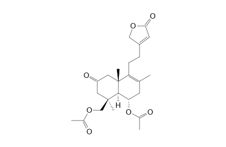 2-DEHYDRO-AMOENOLIDE-6,19-DIACETATE