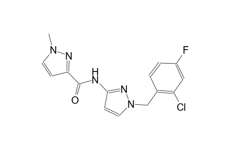 N-[1-(2-chloro-4-fluorobenzyl)-1H-pyrazol-3-yl]-1-methyl-1H-pyrazole-3-carboxamide