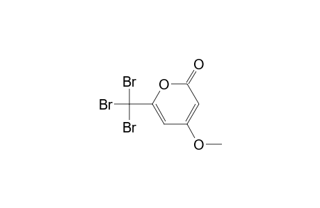 4-methoxy-6-(tribromomethyl)-2-pyranone