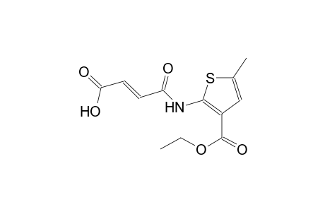 (2E)-4-{[3-(ethoxycarbonyl)-5-methyl-2-thienyl]amino}-4-oxo-2-butenoic acid