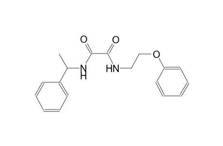 N~1~-(2-phenoxyethyl)-N~2~-(1-phenylethyl)ethanediamide