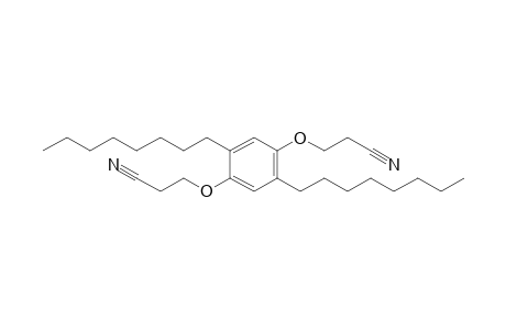 Propanenitrile, 3,3'-[(2,5-dioctyl-1,4-phenylene)bis(oxy)]bis-