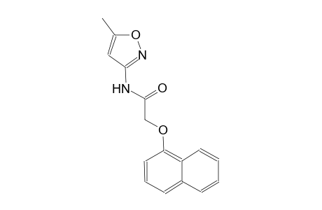 N-(5-methyl-3-isoxazolyl)-2-(1-naphthyloxy)acetamide