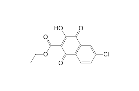 Ethyl 3-Hydroxy-6-chloro-1,4-naphthoquinone-2-carboxylate
