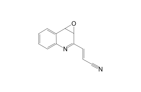 3,4-Epoxy-2-(2'-cyanoethenyl)3,4-dihydroquinoline