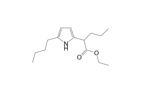 Ethyl 2-(5-butyl-1H-pyrrol-2-yl)pentanoate