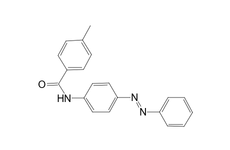 4-Methyl-N-(4-[(E)-phenyldiazenyl]phenyl)benzamide