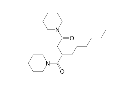 2-Hexyl-1,4-dipiperidin-1-yl-butane-1,4-dione