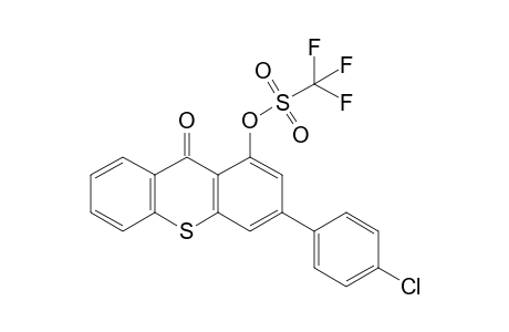 3-(4-Chlorophenyl)-9-oxo-9H-thioxanthen-1-yltrifluoromethanesulfonate