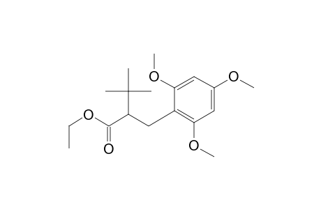Benzenepropanoic acid, .alpha.-(1,1-dimethylethyl)-2,4,6-trimethoxy-, ethyl ester