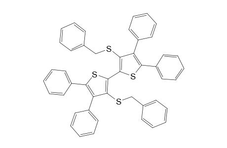 3,3'-Bis(benzylthio)-4,4',5,5'-tetraphenyl-2,2'-dithienyl