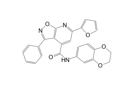 N-(2,3-dihydro-1,4-benzodioxin-6-yl)-6-(2-furyl)-3-phenylisoxazolo[5,4-b]pyridine-4-carboxamide