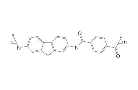Poly(2,7-fluorenediyl terephthalamide)