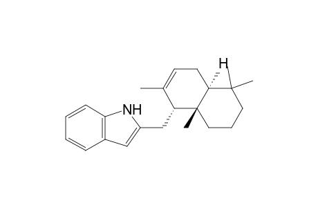 1H-Indole, 2-[(1,4,4a,5,6,7,8,8a-octahydro-2,5,5,8a-tetramethyl-1-naphthalenyl)methyl]-, [1S-(1.alpha.,4a.beta.,8a.alpha.)]-