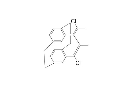 (13E,15E)-13-chloro-15-(1-chloroethylidene)-14-methyltetracyclo[8.7.2.0(4,16).0(7,12)]nonadeca-1(17),2,4(16),7(12),8,10,13-heptaene