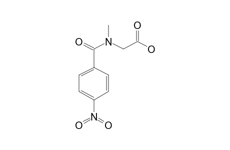 (N-Methyl-4-nitrobenzamido)ethanoic acid