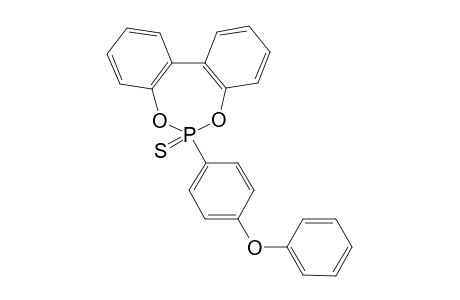 2-(p-Phenoxyphenyl)dibenzo[1,3,2]dioxaphosphole-2-sulfide