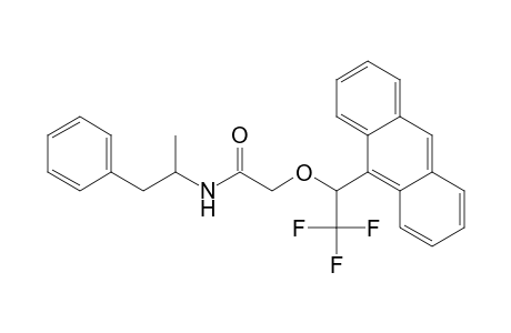 Acetamide, 2-[1-(9-anthracenyl)-2,2,2-trifluoroethoxy]-N-(1-methyl-2-phenylethyl)-