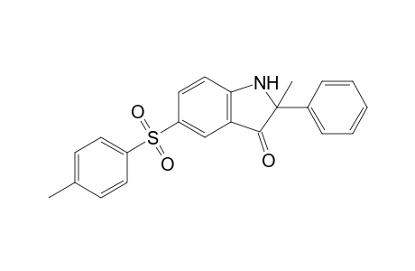 2-Methyl-2-phenyl-5-(p-tolylsulfonyl)indolin-3-one
