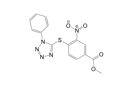 benzoic acid, 3-nitro-4-[(1-phenyl-1H-tetrazol-5-yl)thio]-, methyl ester