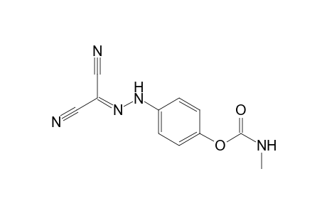 Propanedinitrile, [[4-[[(methylamino)carbonyl]oxy]phenyl]hydrazono]-
