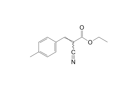 a-cyano-p-methylcinnamic acid, ethyl ester