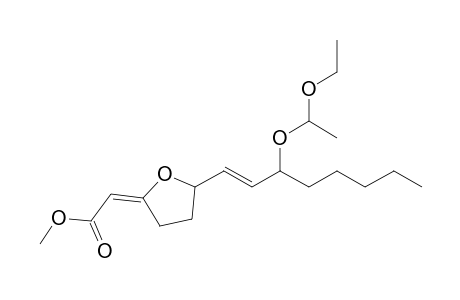 Acetic acid, [5-[3-(1-ethoxyethoxy)-1-octenyl]dihydro-2(3H)-furanylidene]-, methyl ester, [2E,5R*[1E,3S*(R*)]]-