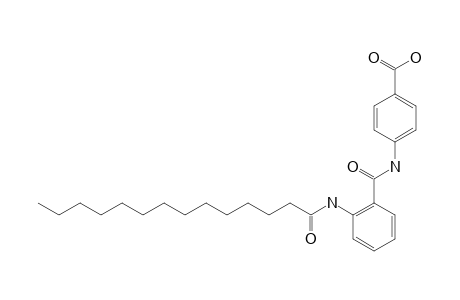 2-TETRADECANOYLAMINO-1-(4-CARBOXYPHENYL)-BENZAMIDE