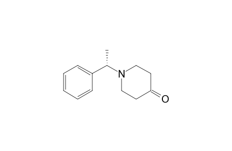 1-[(1S)-1-phenylethyl]-4-piperidinone