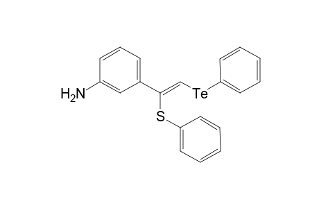 (Z)-2-(phenyltelluro)-1-(phenylthio)-3-aminostyrene