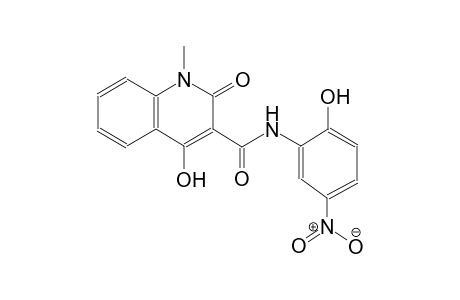 4-hydroxy-N-(2-hydroxy-5-nitrophenyl)-1-methyl-2-oxo-1,2-dihydro-3-quinolinecarboxamide
