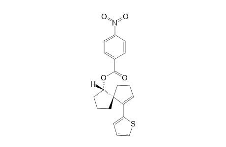 (1S,5R)-6-(2-Thienyl)spiro[4.4]non-6-en-1-yl p-nitrobenzoate