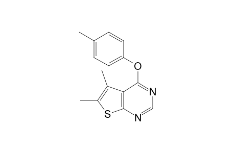 5,6-Dimethyl-4-(4-methylphenoxy)thieno[2,3-d]pyrimidine