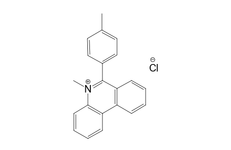 10-(p-Tolyl)-N(9)-methyl phenanthridinium chloride
