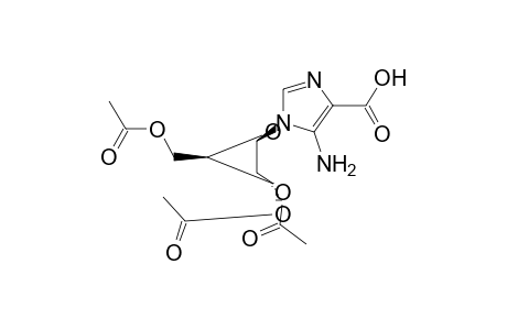 5-Amino-1-(2,3,5-tri-O-acetyl-.beta.,D-ribofuranosyl)imidazole-4-carboxylic acid