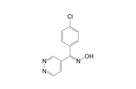 (4-Chlorophenyl) (4'-Pyridazinyl) - (E)-ketoxime