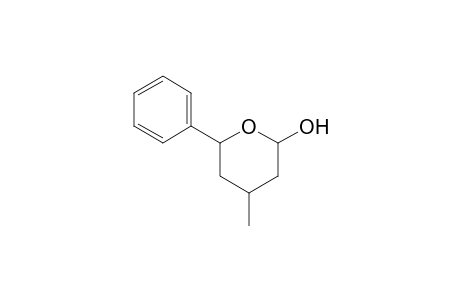 4-Methyl-6-phenyl-tetrahydro-2H-pyran-2-ol
