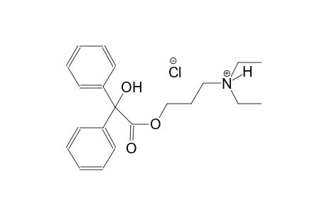 N,N-diethyl-3-{[hydroxy(diphenyl)acetyl]oxy}-1-propanaminium chloride