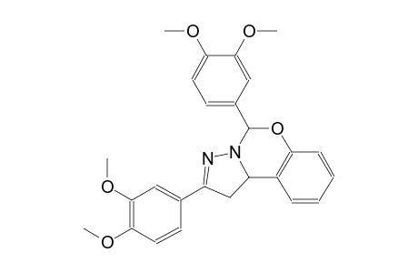 2,5-bis(3,4-dimethoxyphenyl)-1,10b-dihydropyrazolo[1,5-c][1,3]benzoxazine