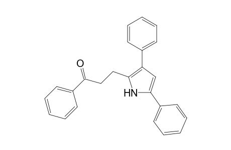 3-(3,5-diphenyl-1H-pyrrol-2-yl)-1-phenyl-1-propanone